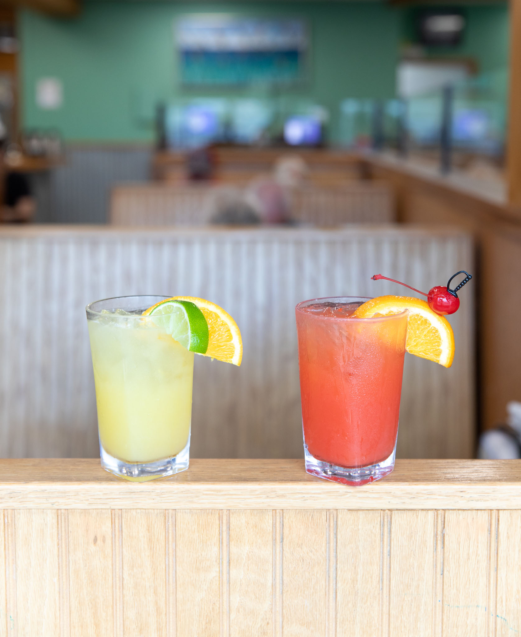 3 Colorful Cocktails at The Pancakery restaurant