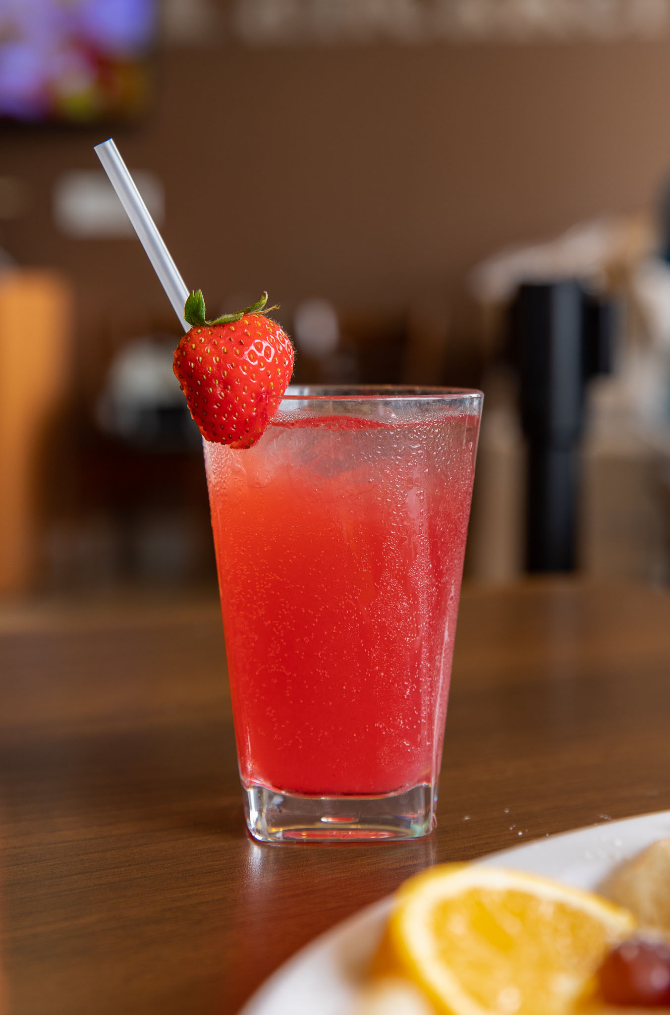 Strawbery Cocktail Drink at The Pancakery