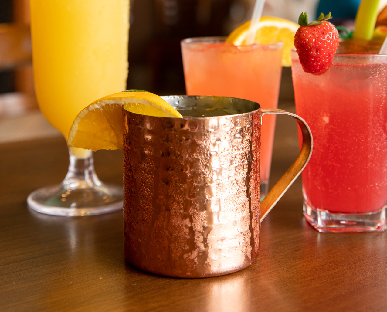 Morning Mule Cocktails at The Pancakery