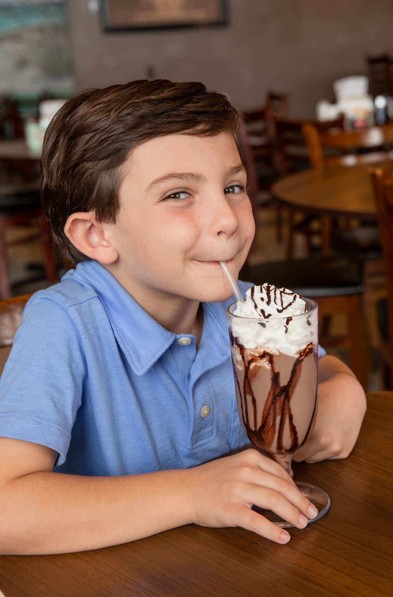 Chocolate Milk at The Pancakery