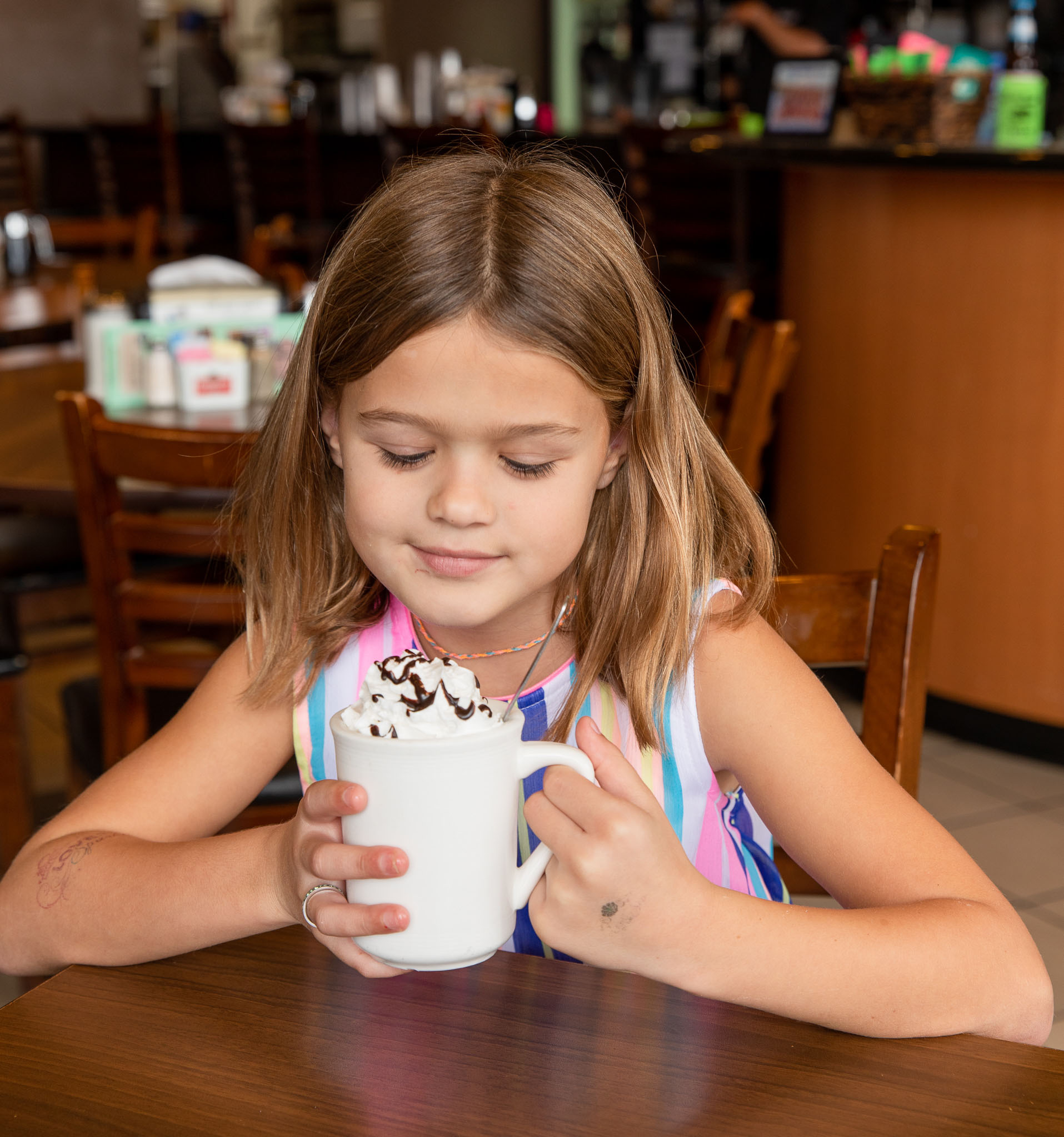 Hot Chocolate at The Pancakery