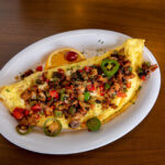 Atomic Bomblette Omelette at The Pancakery