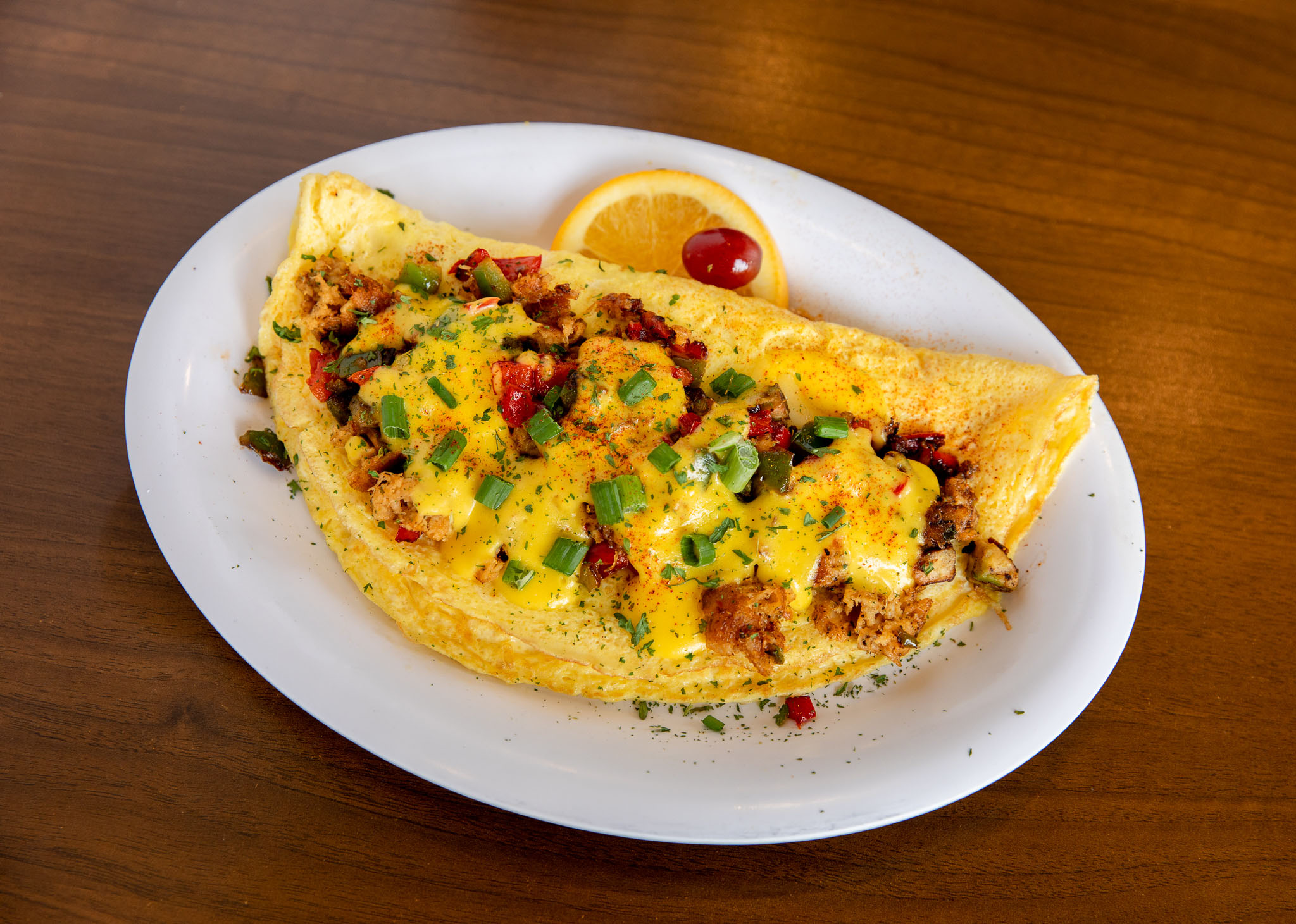 Crab Island Omelette