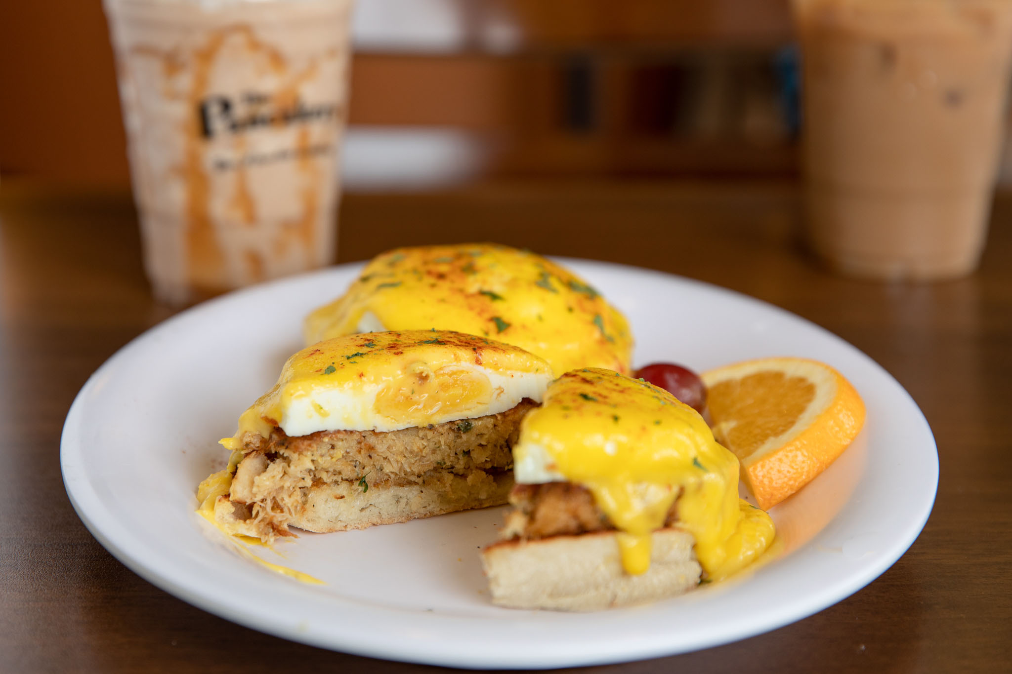 Crabcake Benedict at The Pancakery