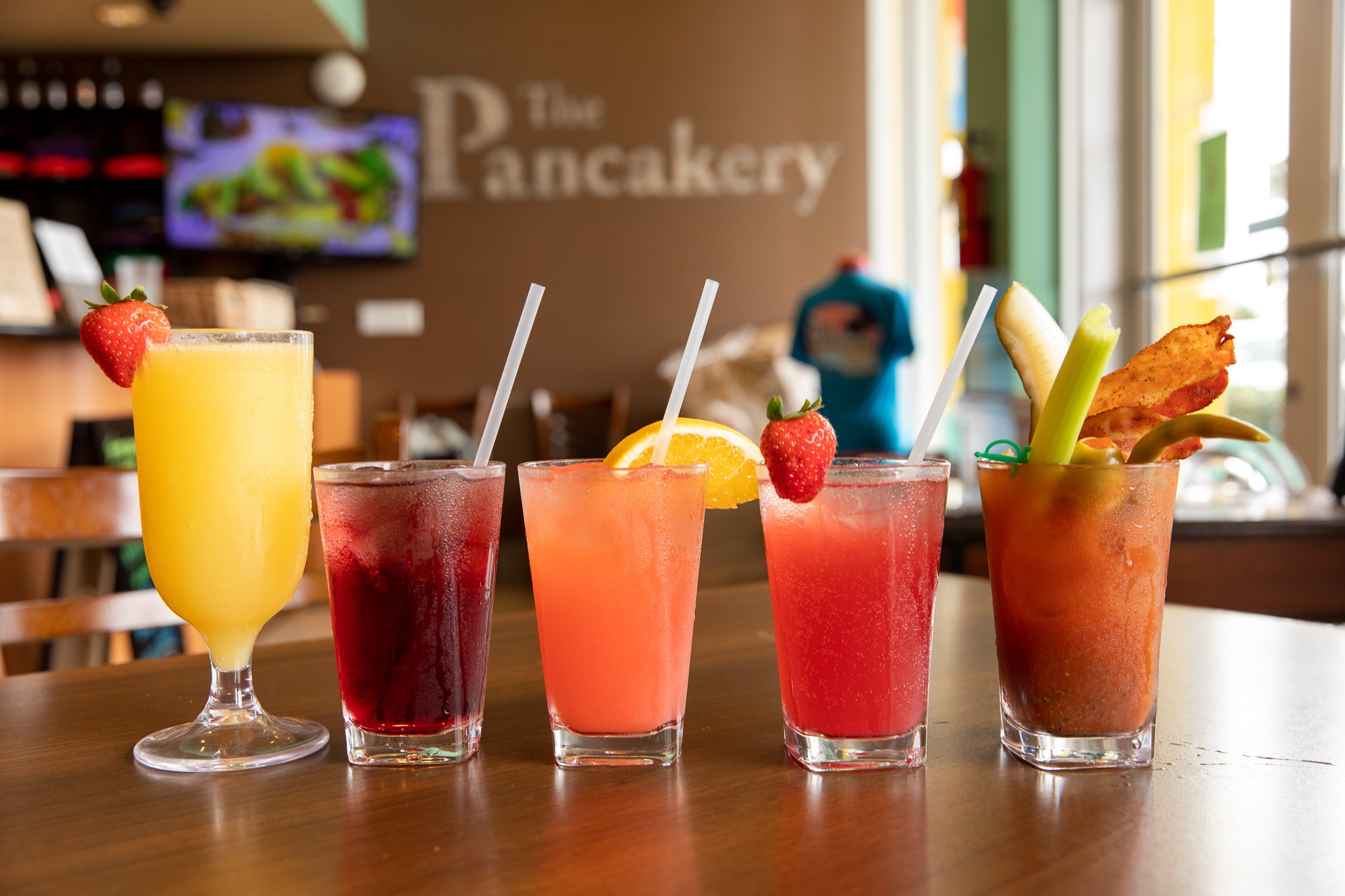 Mochas, Mimosas, Margaritas, Mules Drinks and other pours