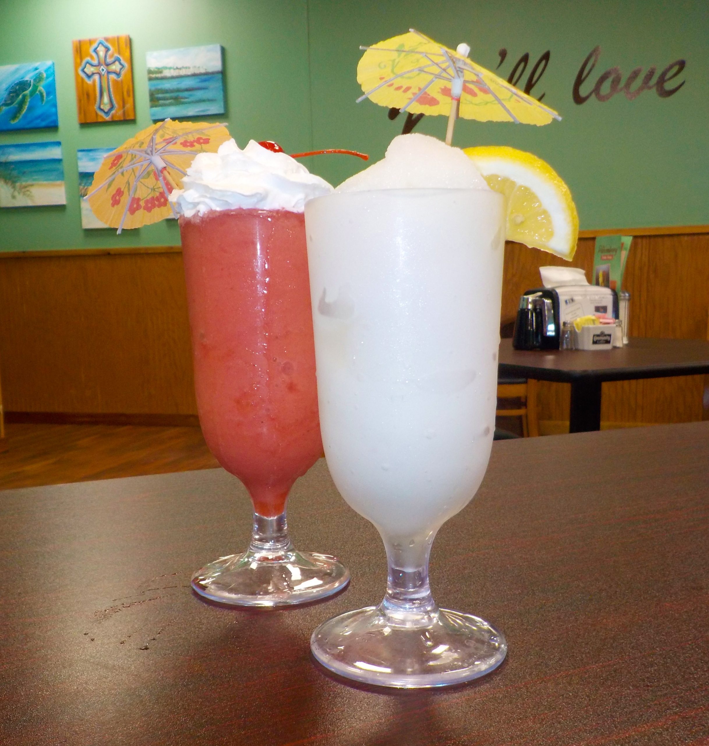 Frozen Daiquiris Cocktails at The Pancakery