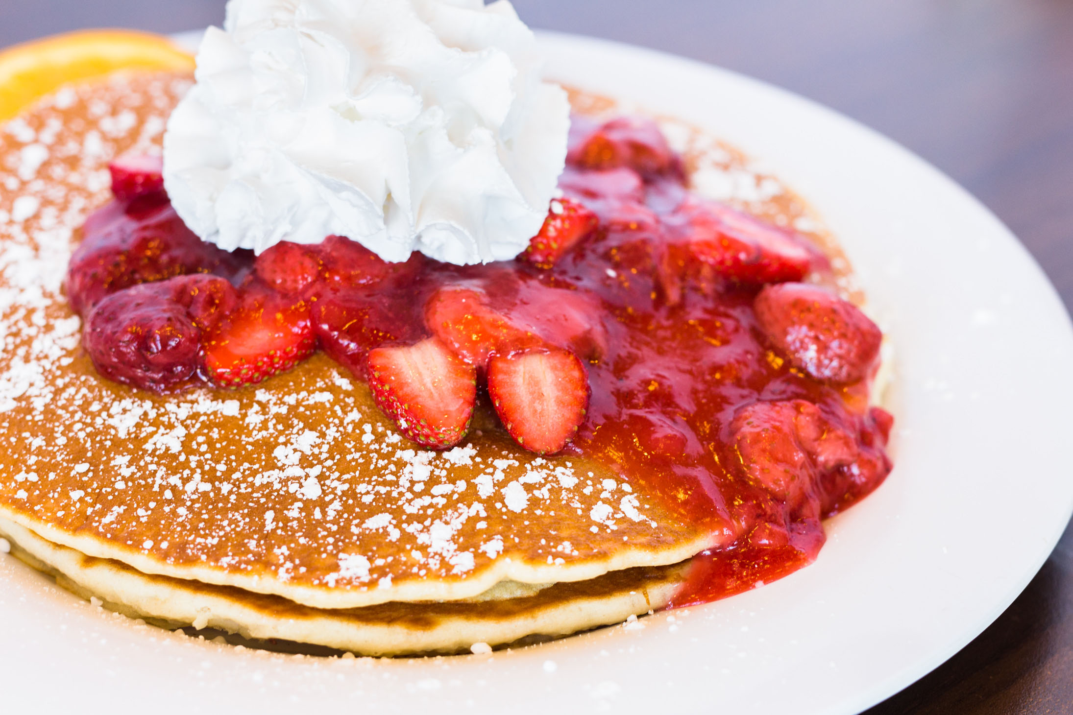 Large Gourmet Pancakes at The Pancakery