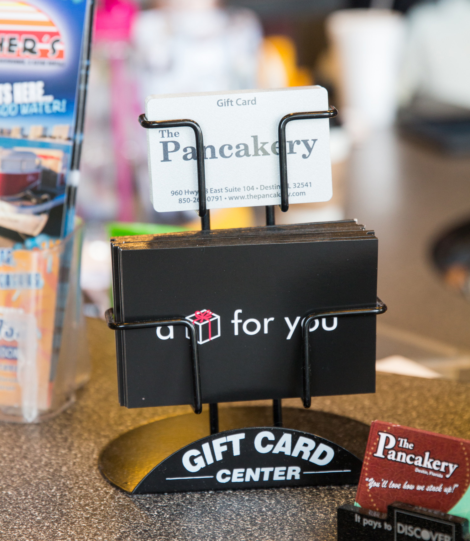Gift Cards at The Pancakery restaurant