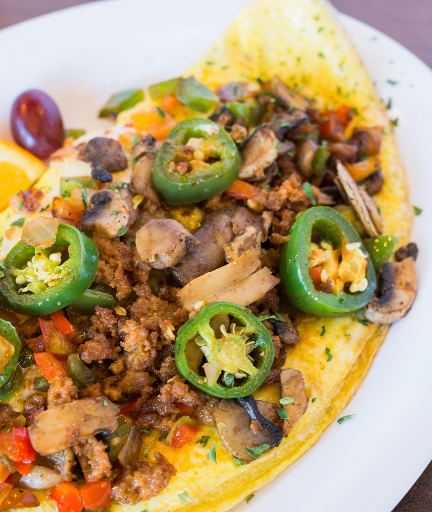 Build Your Own Omelette at The Pancakery