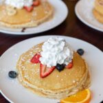 The Red, White & Blue Gourmet Pancakes at The Pancakery