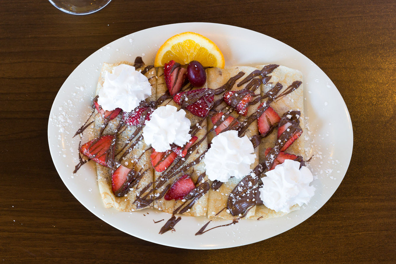 Signature dish served at The Pancakery